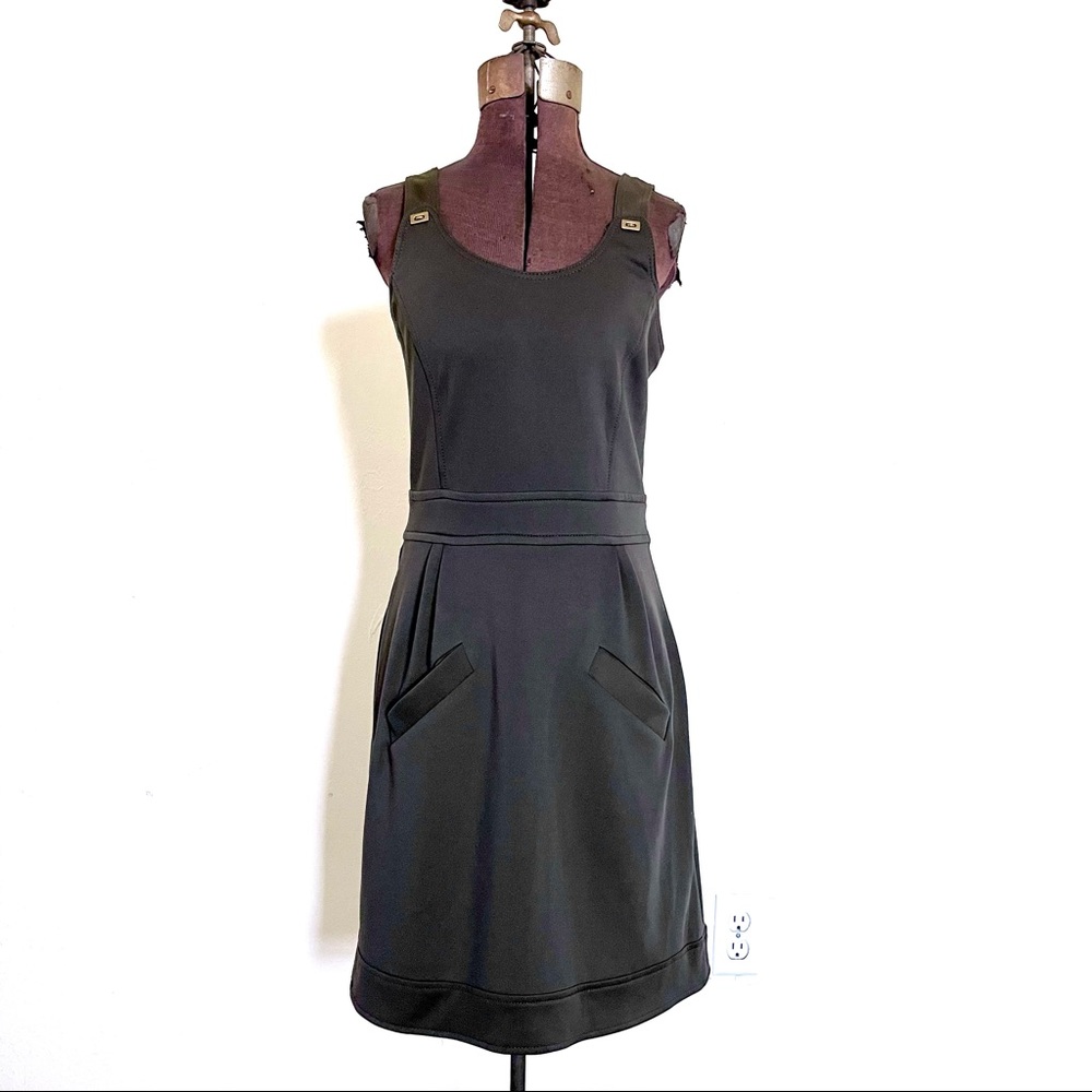 RACHEL Rachel Roy Brown Sleeveless Dress Womens Size 10 Sheath Fit & Flare